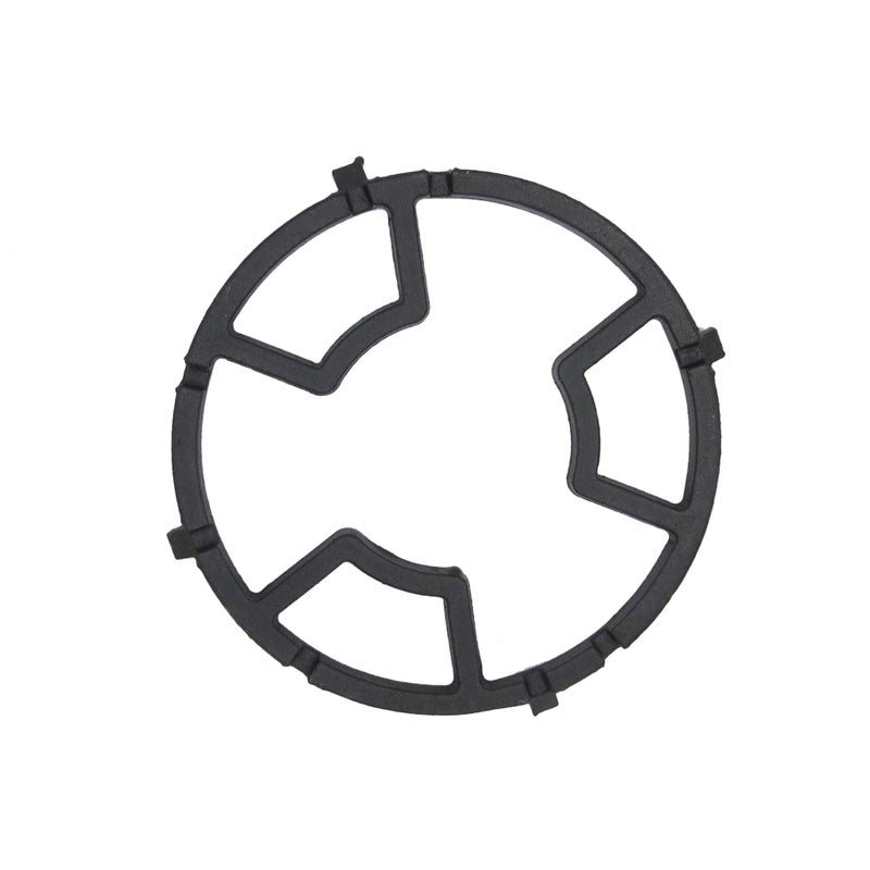 Meter Star 7.5" Universal Gas Stove Rack â€“ Non-Slip Cooktop Holder for Moka Pots, Butter Warmers, Small Saucepans & Cast Iron Wok Support (Black) - Image 4