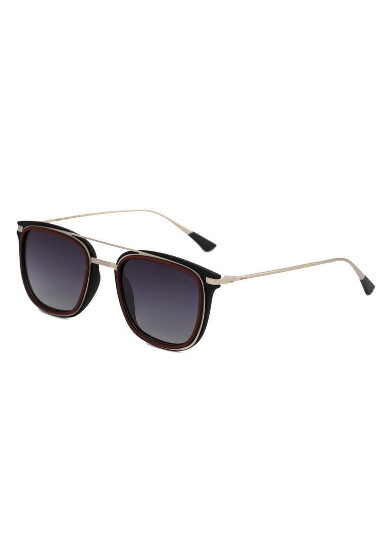 VEGAS Round Frame Eyewear Sunglasses V2049 - Red * Grey  - Image 3