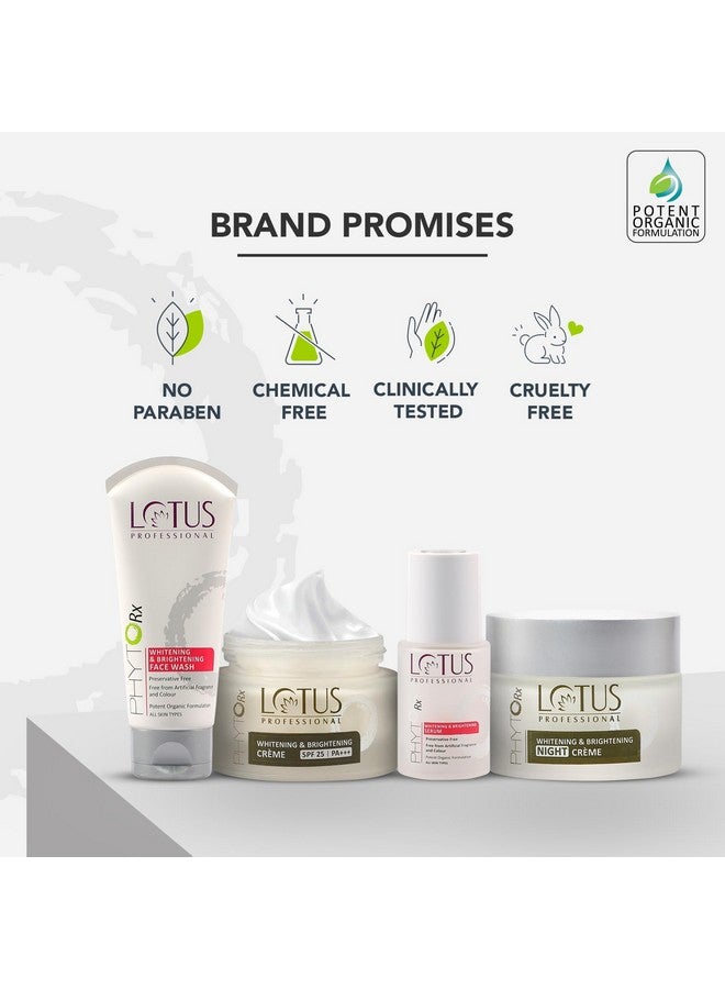 Lotus Professional Phytorx Whitening & Brightening Serum | Moisturising | Skin Clarifying | Dark Spots & Pigmentation | Paraben Free | Cruelty Free | 30 Ml  - Image 5