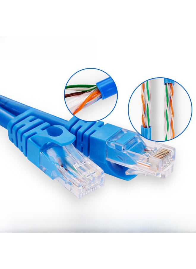 Generic Direct Supply Network Cable Category 6 Jumper Finished Network Cable Oxygen-free Copper Network Cable Gigabit Household Network Cable Rj45-Color:Category 6 Oxygen-free Copper-Line Length:10 M  - Image 2