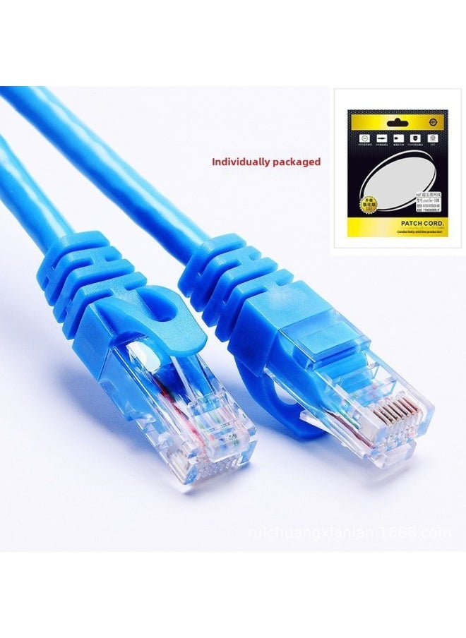 Generic Direct Supply Network Cable Category 6 Jumper Finished Network Cable Oxygen-free Copper Network Cable Gigabit Household Network Cable Rj45-Color:Category 6 Oxygen-free Copper-Line Length:10 M  - Image 1