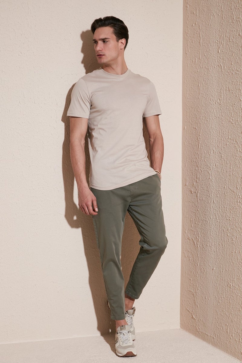 Buratti 100% Cotton Regular Fit Crew Neck T Shirt Men's T Shirt 5902511  - Image 2