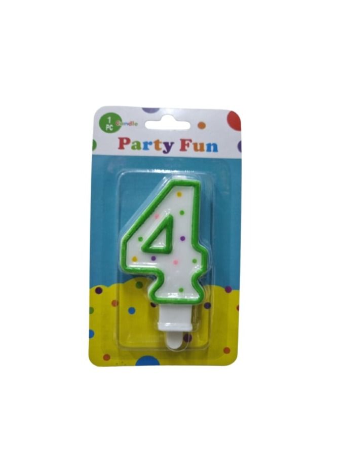 بارتي فن شمعة شكل رقم 4