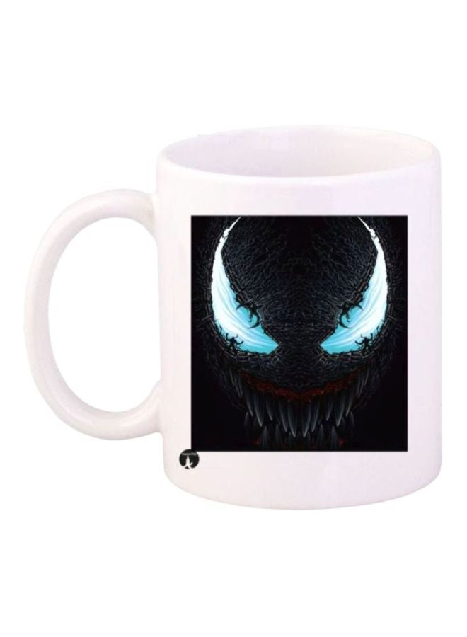 RYN Venom Printed Coffee Mug White/Black/Blue