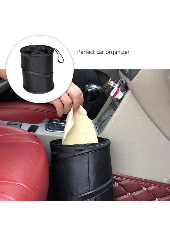 بيوينتي سلة مهملات السيارة المحمولة القابلة للطي، سلة مهملات السيارة العالمية القابلة للطي، سلة مهملات معلقة، حقيبة تخزين للسفر - Image 5