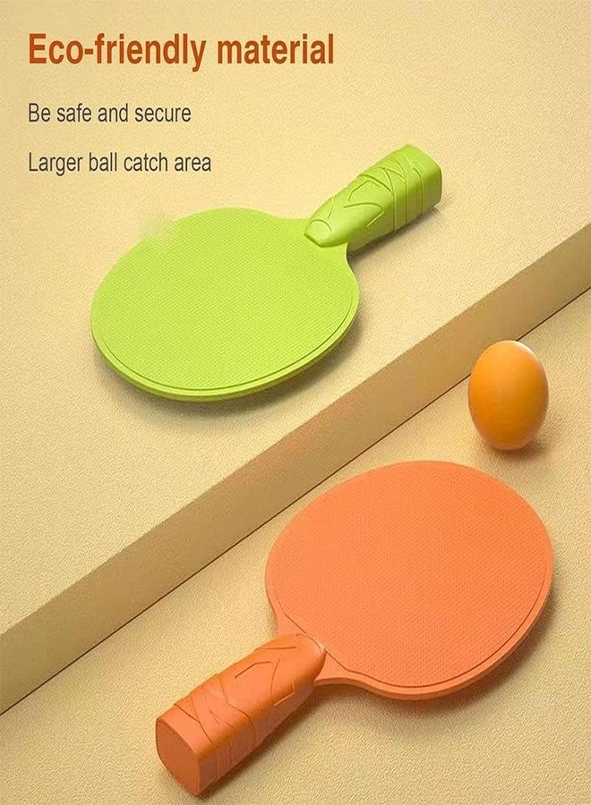 AMIRATE Hanging Table Tennis Self Training Indoor Gaming 2 Racket & 6 Practice Ball Portable - Double Sparring Hanging Toys Parent Child Interaction Indoor Toys - Image 3