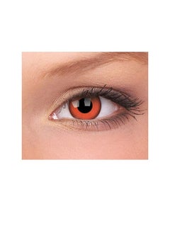 ColourVUE Crazy Lens - Red Devil  Cosplay Lenses Yearly Disposable - 2 Lenses  - Image 1