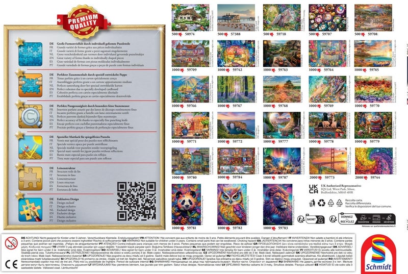 Schmidt لعبة بازل شميت سبيل 5897 سوق البرغوث في المرآب 500 قطعة - Image 3