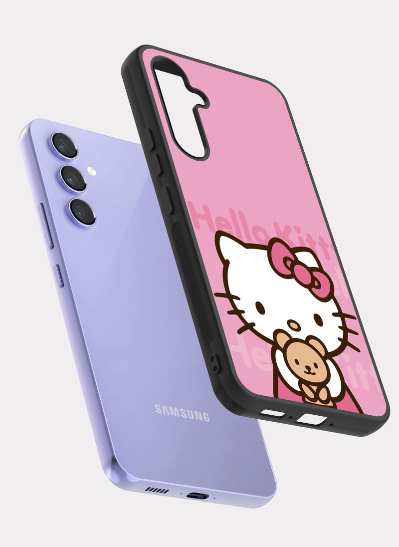 PXLAAT Samsung Galaxy A54 case cover Hello Kitty Rosa - Image 2