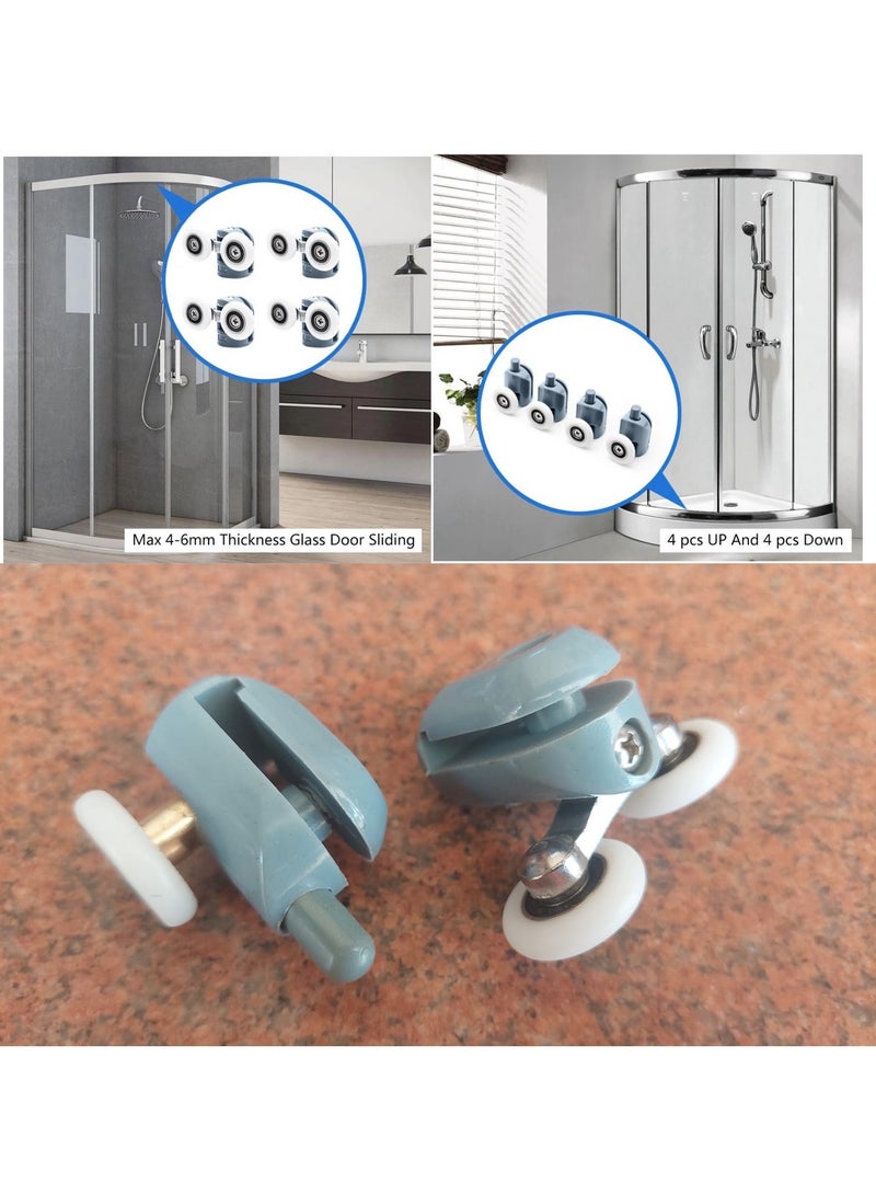 Shams 2 Wheel Sliding Door Bathroom Cabin Code Shamsegy10  - Image 1