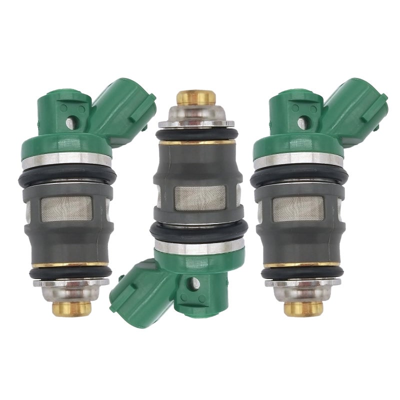 JESBEN 1571087J00 3pcs Fuel Injectors 2 Holes Replacement for Suzuki Outboard DF40 DF50 19992010 1571087J00 - Image 2