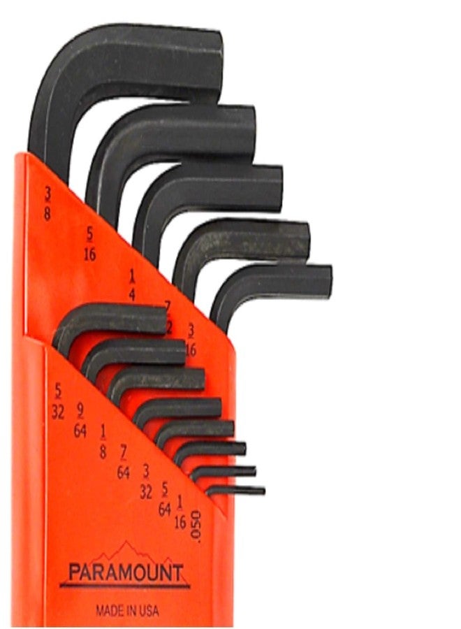 Paramount Inch & Metric Steel 22 Piece Hex Key Set with L Handles - Image 5