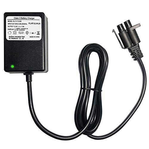 FLHFULIHUA 12V Battery Charger for Ride On Power Supply Adapter for Yamaha Raptor 700R, Toyota FJ Cruiser, MegaTredz, Motion Trendz 12 Volt Electric Wheels Cars, UL Listed - Image 1