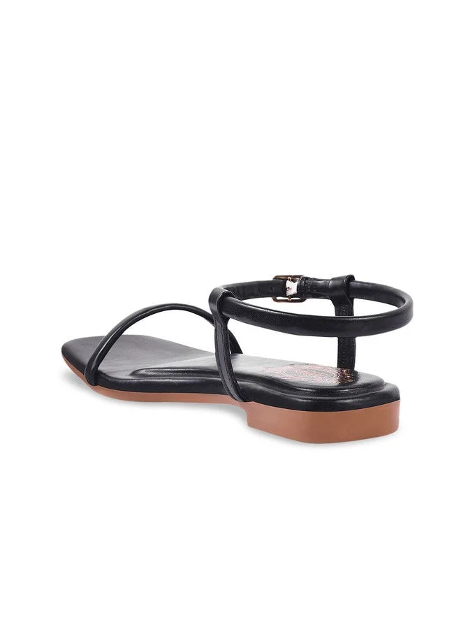 شوتوبيا Shoetopia Girls Open Toe Flats with Buckles