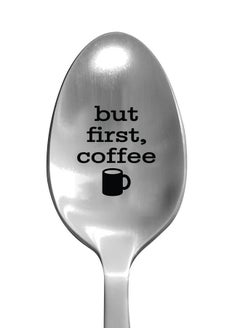 Laser Engraved But First Coffee Stainless Steel Spoon Coffee Lovers Gifts Funny Cereal And Coffee Mug Gifts - pzsku/Z6AFF588A4D08A85648F9Z/45/_/1720087317/97aa19c6-3783-41bc-844c-10cb21f922df