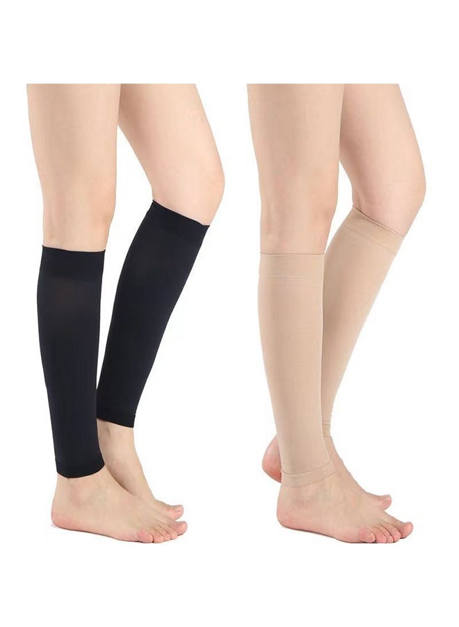 Women's Medical Compression Stockings 15-20mmhg Socks Calf Sleeve - Image 1