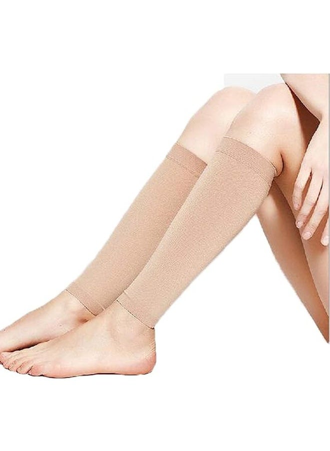 Women's Medical Compression Stockings 15-20mmhg Socks Calf Sleeve - Image 3