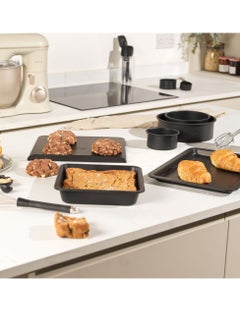 Salter SALTER BAKES 32CM BAKING SHEET is Large Reusable Pan for Cookies, Gingerbread and Pastries, and Slide Off Flat Bakeware Mat, Oven Safe  - Image 3