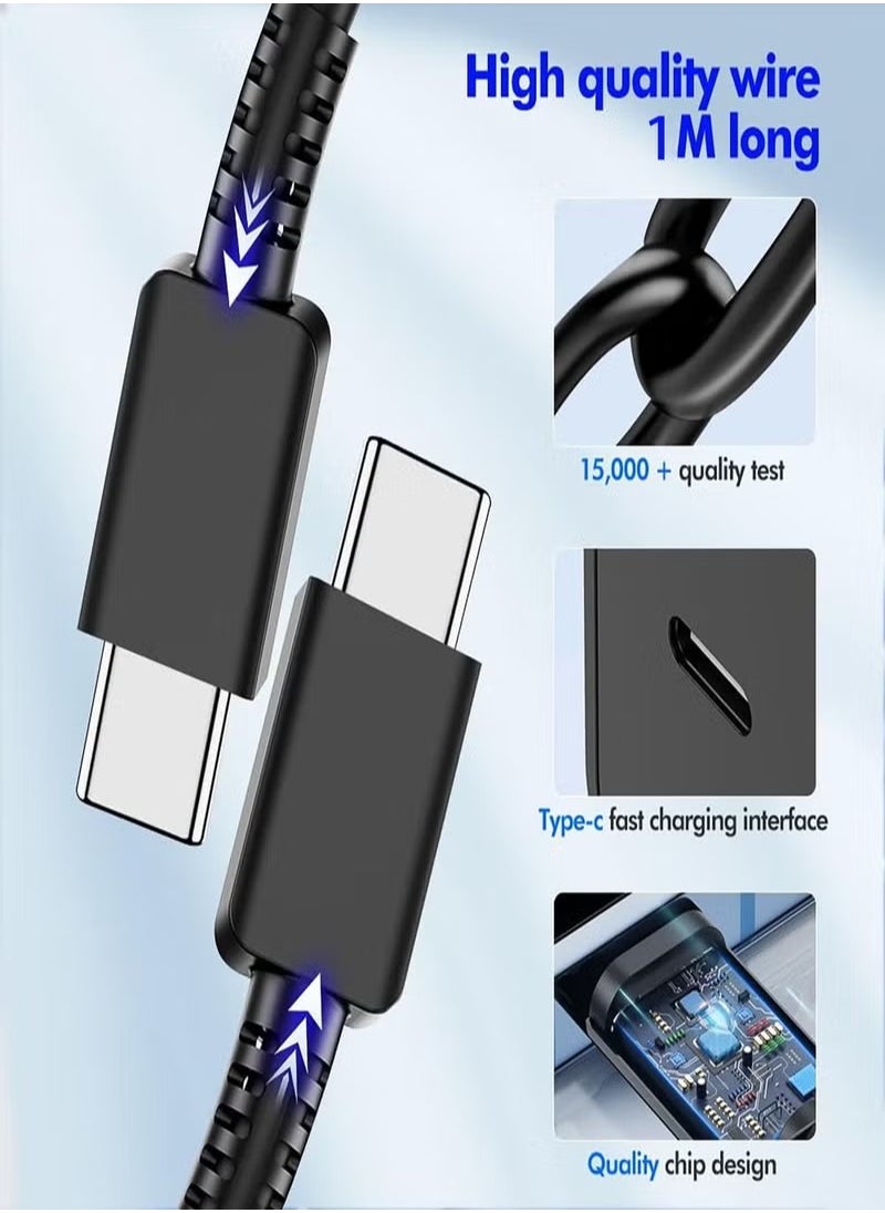 OULIYO 45W for Samsung Super Fast Phone Charger, Power Adapter with USB C Plug and Cable  - Image 5