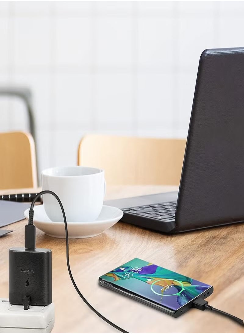 45W for Samsung Super Fast Phone Charger, Power Adapter with USB C Plug and Cable