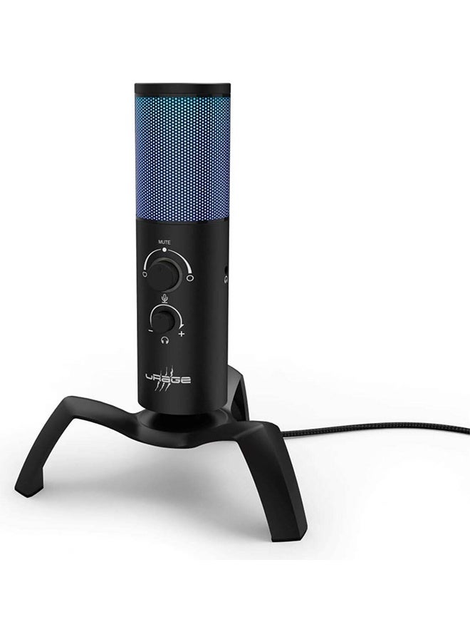 uRage STREAM 750 HD Illuminated - Streaming Microphone - Black - Image 1