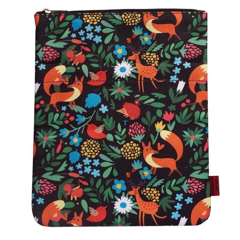 LParkin Book Sleeve Fox Book Cover Medium Book Sleeves Teen Gift (Medium) - Image 1