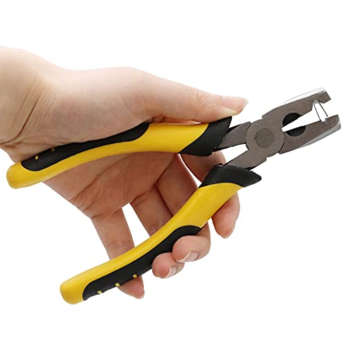 NOMAL Wire Cage Buckle Pliers with 600 Wire Cage Clips Wire Cage Fasten Clips Buckle Pliers Pet Cage Building installation Clips Tools - Image 2