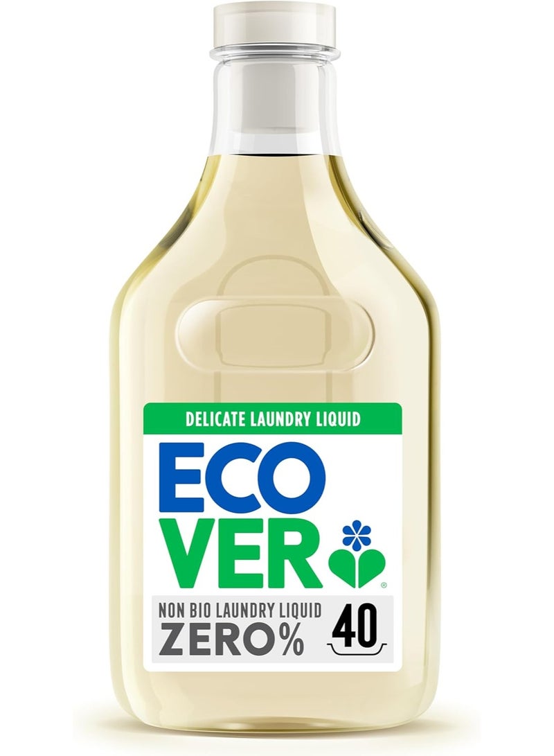 ecover Zero Non Bio Sensitive Laundry Liquid Detergent 40 Washes 1.43 L - Image 1