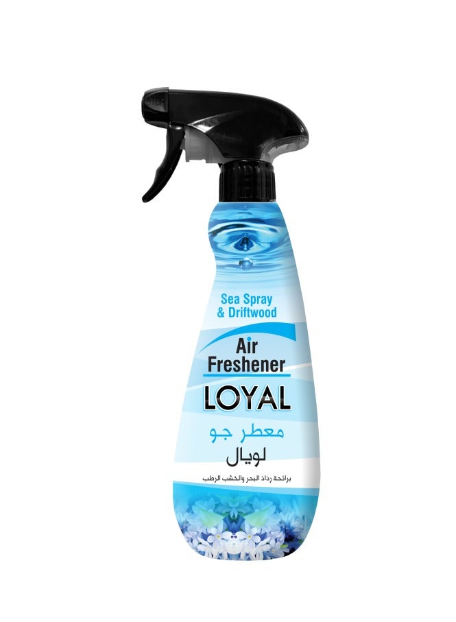 loyal معطر هواء رذاذ البحر وخشب الط driftwood الأزرق 450 مل