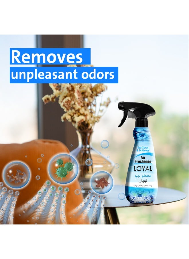 loyal معطر هواء رذاذ البحر وخشب الط driftwood الأزرق 450 مل - Image 3