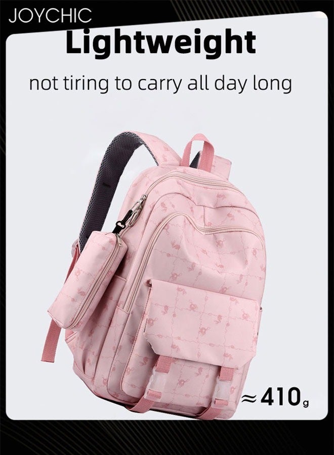 Joychic Graphic Printed School Bag Sweet School Backpack With Pencil Pouch Lightweight Large Capacity  Daypack Fit 15/15.6 Inch  - Image 3