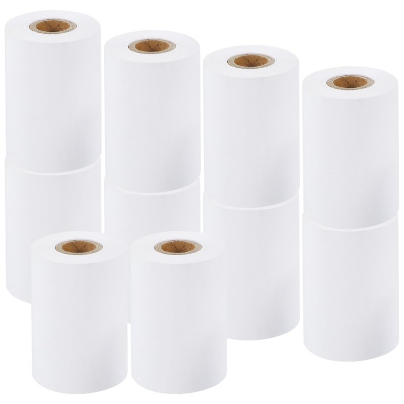 Printable Thermal Paper Rolls 57x40mm 10m Length 10 Rolls for POS Receipt Credit Card Machines - Image 2