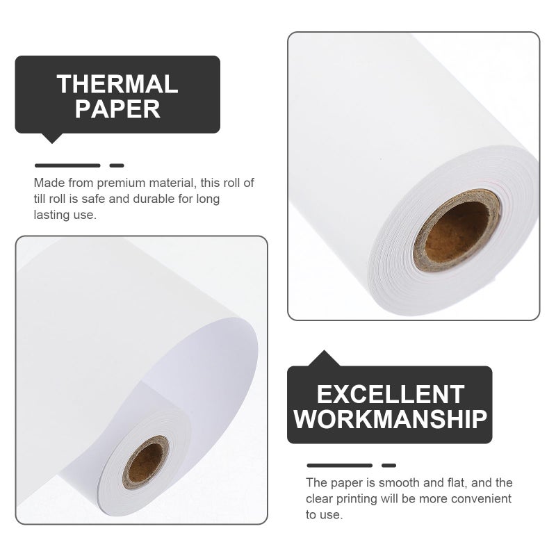 Printable Thermal Paper Rolls 57x40mm 10m Length 10 Rolls for POS Receipt Credit Card Machines - Image 5