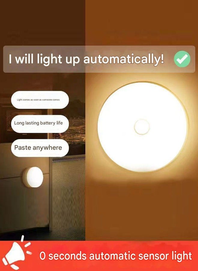 LED Night Light Plug in Wall with Smart Light Sensor, Good for Sleep, Children Light for Hallway, Toddler Beds, Stairs, Warm White - Image 1