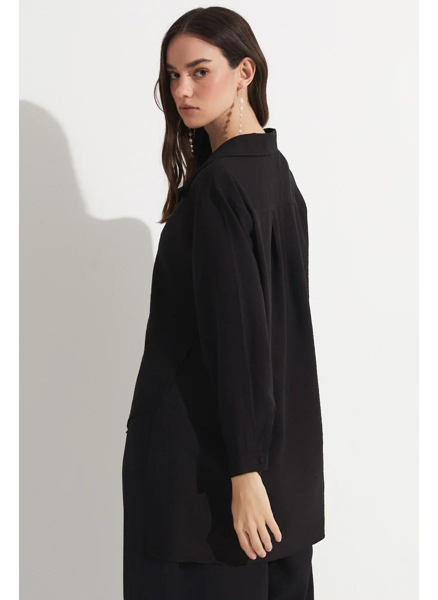 JUNE Asymmetric Shirt