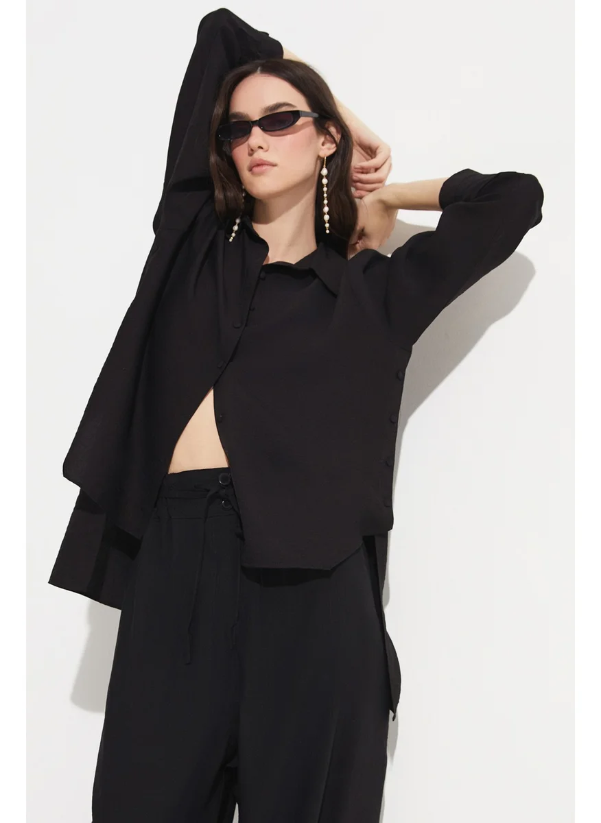 JUNE Asymmetric Shirt