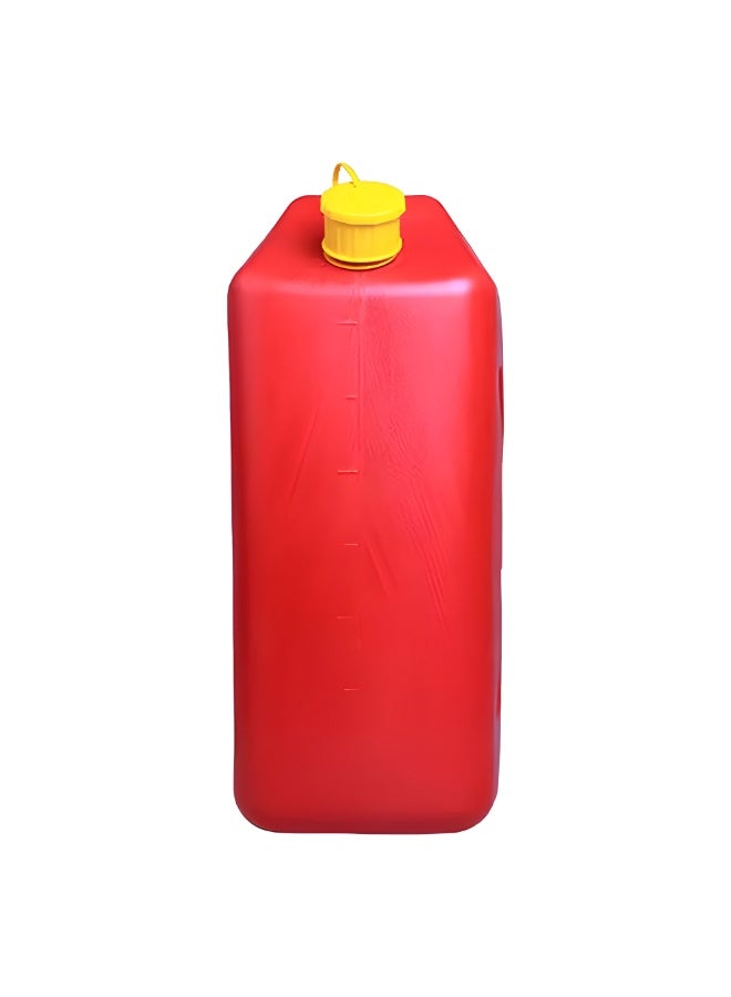 Duravel Red Plastic Fuel Can, 20 Litre, Heavy Duty Petrol Diesel Oil Storage Container with Flexible Spout for Motorcycle, SUV, ATV - Image 3