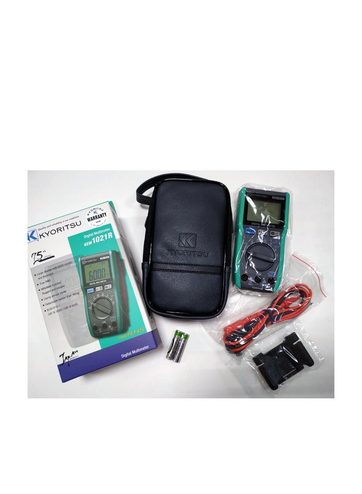 Kyoritsu KEW 1021R Digital Multimeter (True RMS) - Image 2