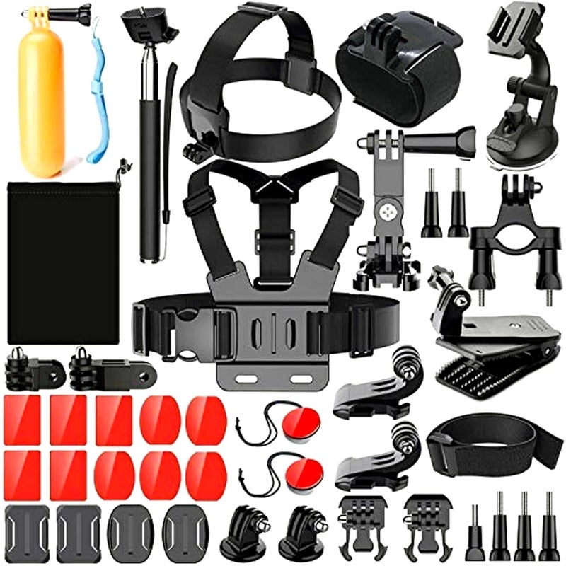 Adofys 40 in 1 Action Camera Accessory Kit Bundle Compatible for GoPro Hero 12/11/10/9/8/7/6/5/4/3/ SJCAM/Akaso/Apeman/Xiaomi Yi Action Camera - Image 1