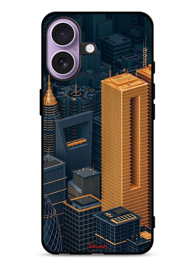 Tolwak Apple iPhone 17 Protective Case Cover Buildings Art - Image 1