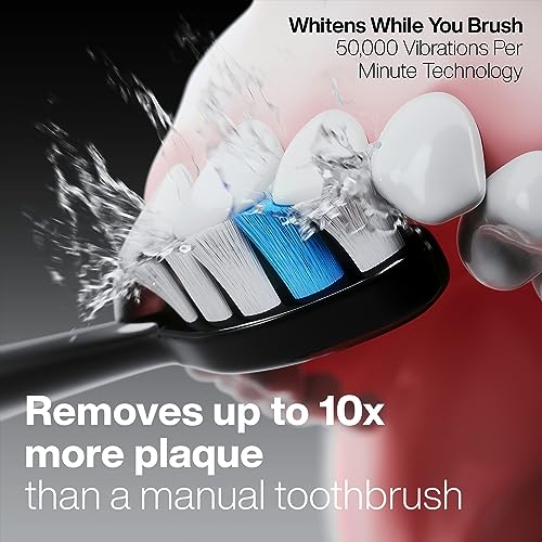 Aquasonic Duo Series PRO – Ultra-Whitening Electric Toothbrush Set – 5 Modes & Smart Timers – Premium Travel Cases & 10 Proflex Brush Heads – ADA Accepted Toothbrushes - Image 3