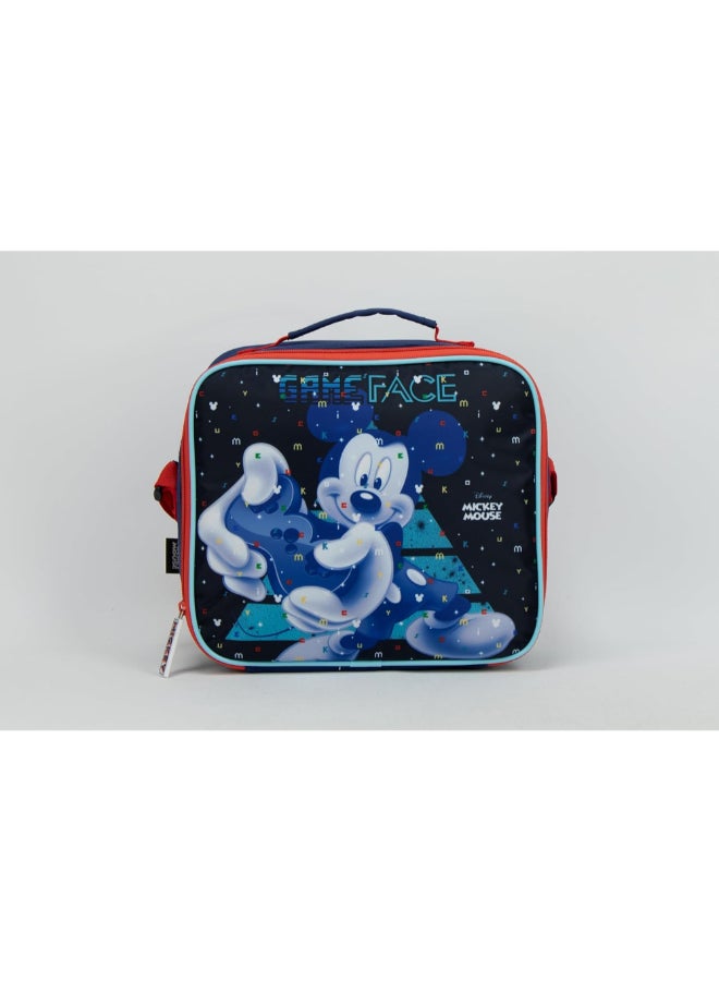 SunCe Disney Mickey Mouse Insulated Zipper Closure Lunch Tote Multicolour 9.05 x 3.54 x 10.63 Inch SUNS-2251DMY  - Image 1