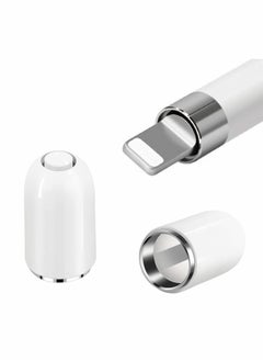 KASTWAVE Pencil Tips Compatible with Apple Pencil - iPencil Apple iPad Pro Pencil Replacement Cap Magnetic for iPad Pro 10.5 inch 12.9 inch 9.7 inch Apple Pencil, White  - Image 1