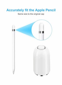 KASTWAVE Pencil Tips Compatible with Apple Pencil - iPencil Apple iPad Pro Pencil Replacement Cap Magnetic for iPad Pro 10.5 inch 12.9 inch 9.7 inch Apple Pencil, White  - Image 4