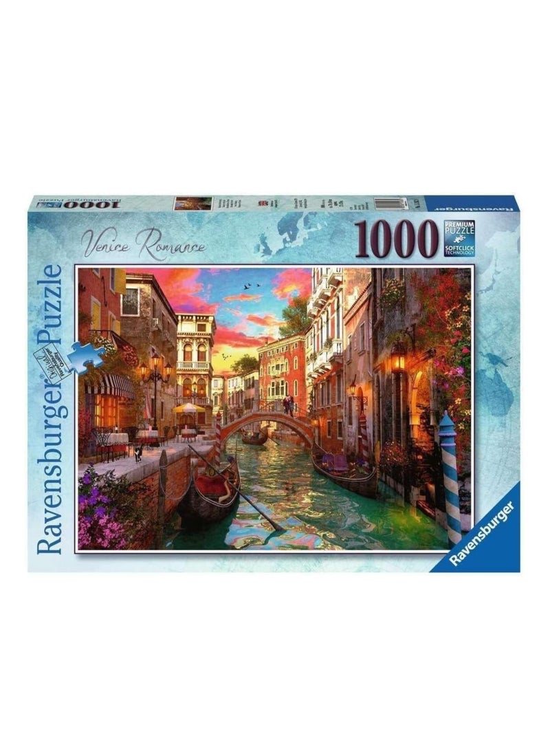 Ravensburger Ravensburger Venice Romance Puzzle - 1000pcs - No:15262  - Image 1