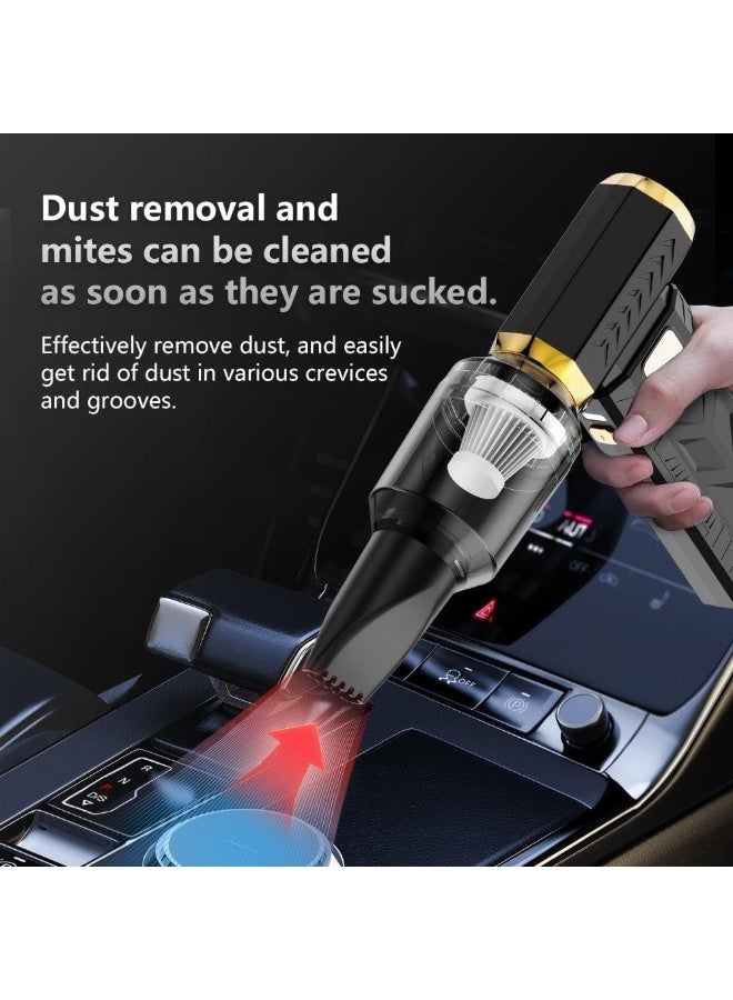 2-in-1 Super Powerful Electric Air Blower – Cordless Blower and Vacuum Cleaner for PC, Car, and Home with Type-C Charging and LED Light - Image 4