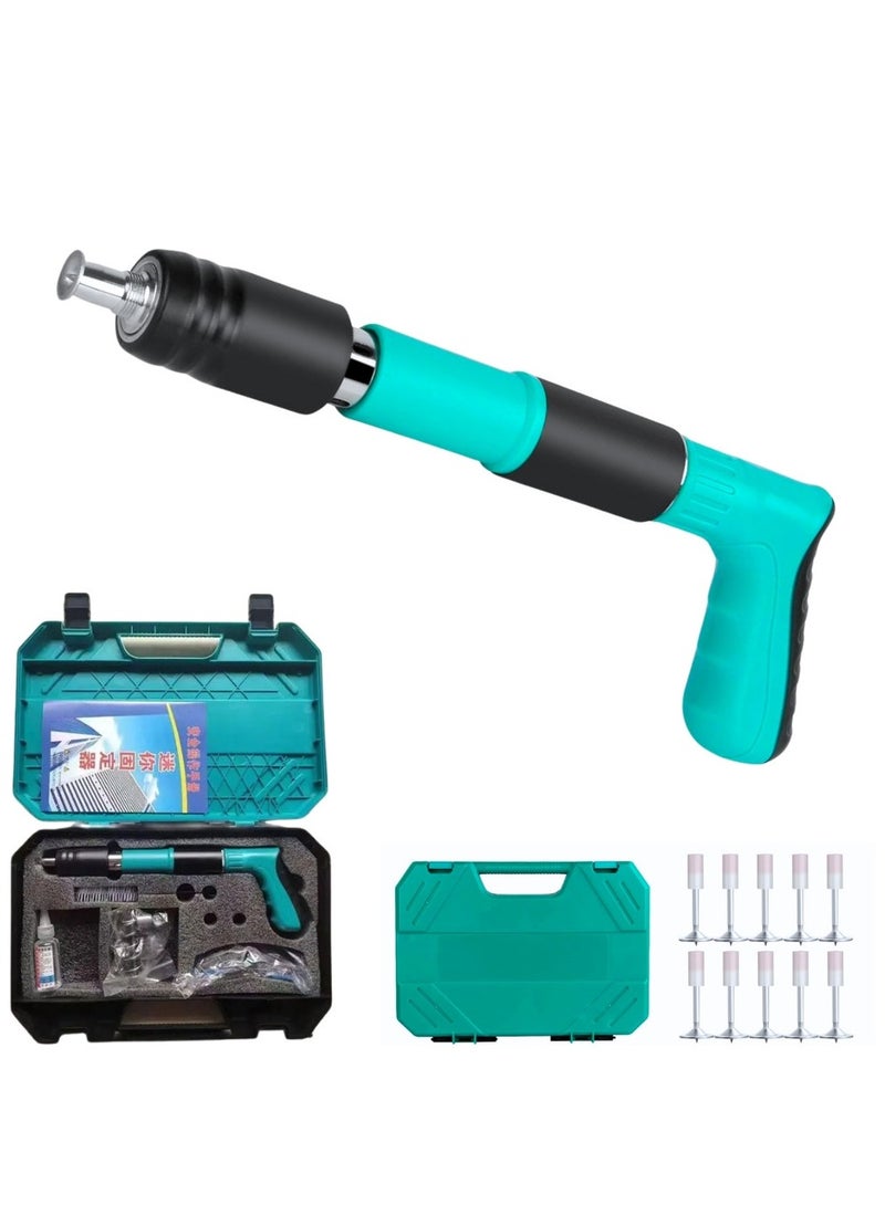 DubaiGallery Fastening Tool For Cement Wall Manual Steel Nails Gun Tool Concrete Nail Gun Mini Portable Nail Shooting Machine For Household Woodworking  - Image 3