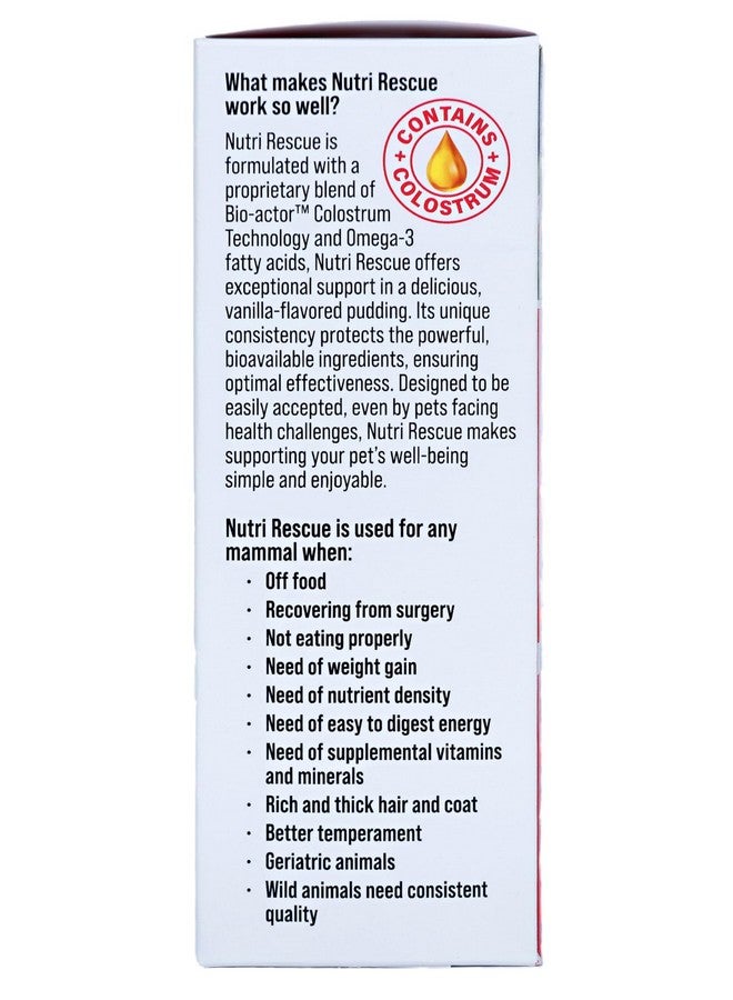 Small Pet Select Nutri-Rescue (Fast Nutrition to Keep GI Tract Moving) (8 OZ Liquid) - Image 4