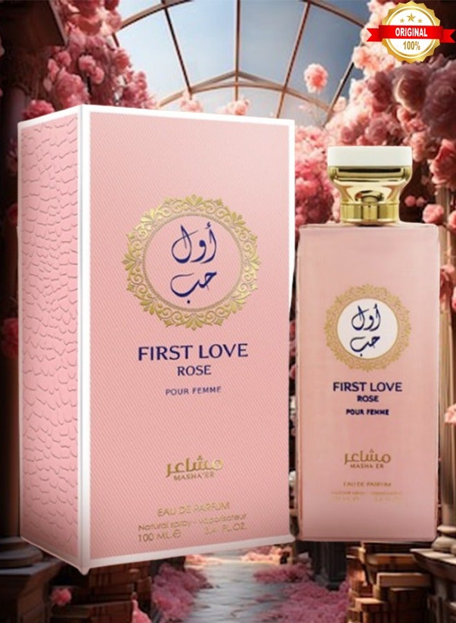 فيرست 6 قطع عطر فيرست لاف روز 100 مل - Image 2