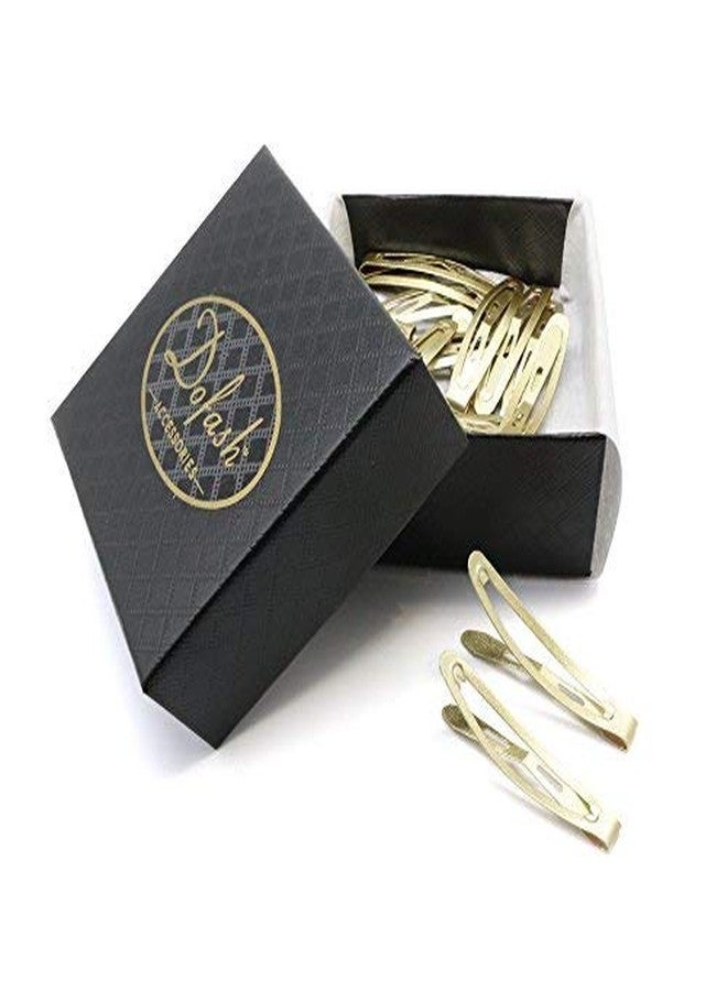 دوفاش مجموعة دوفاش من 20 قطعة من مشابك الشعر المعدنية، بطول 4.5 سم/1.77 بوصة، إكسسوارات شعر للبنات (شعر أشقر) - Image 4